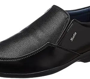 Bata Men's Slip-on Formal Shoes - Black (8 UK) (8516514)