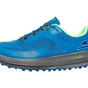 Skechers Mens Go Running Shoe Razor Trl - 2-Blue-Uk11, 11 UK