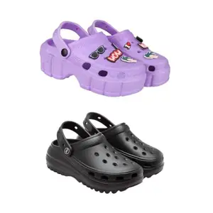 SPORTER Extra Soft Classic Casual wear with Ultra Soft Flexibility Technology flip flop for Women's/Girl's(2012+6130)