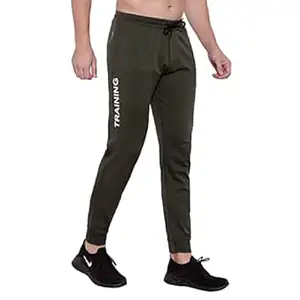 BLUE STAR SHARK Men's Slim Fit Track Pants – Joggers for Running, Gym, Sports, and Casual Wear | Multipurpose Activewear Lower for Men & Boys | Stylish Summer Trousers & Night Pants
