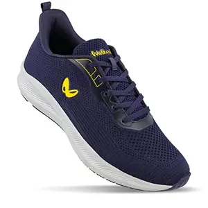 WALKAROO Gents Navy Blue Sports Shoe (WS9090) 9 UK
