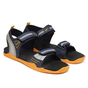 ASIAN Mens INFINITY-13 Casual Sandals with adjustable velcro closure for easy wear with flexible fitting and trendy and stylish looks ideal for everyday use for mens as well as boys