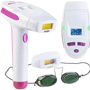 LOOKMINT Permanent and Painless Remove IPL Hair Removal Device with Display Screen for Women 300,000 Flashes Home Use for Face, Armpit, Arm, Chest, Back, Bikini Line and Leg (White)