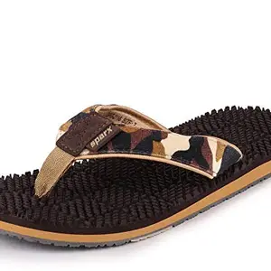 Sparx Mens SF2116G Brownbeige Flip-Flop - 7 UK (SF2116GBRBG0007)
