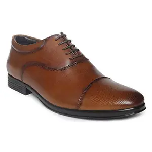 Paragon Men Brown Leather Formal Shoes-8 UK (42 EU) (FB11220GP-Tan)