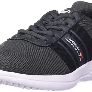 Lancer Mens INDUS-263 Grey Running Shoe - 9 UK (INDUS-263DGR-9)
