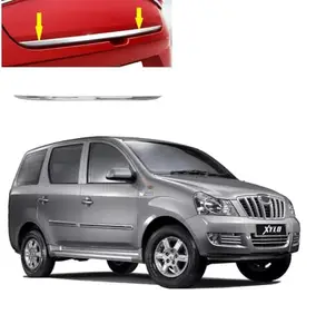 SKYTIQ® Dicky Chrome Trunk Garnish | Dicky Trim Rear Boot Patti Compatible with Mahindra Xylo (2009 to 2011) Type-1