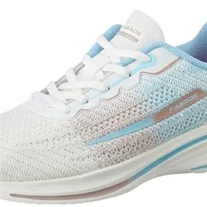 ABROS ASSL0204 Amara Sports Shoes for Womens (OFFWHITE/L.Sky, 5)