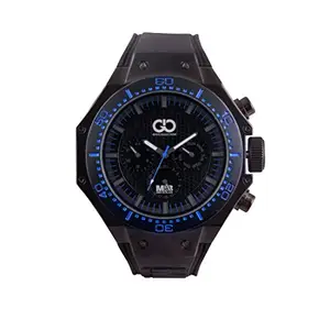 Gio Collection Analog Black Dial Men's Watch