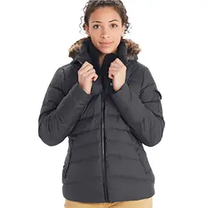 MARMOT Women’s Ithaca Puffer Jacket | Down-Insulated, Water-Resistant, Dark Steel, Medium