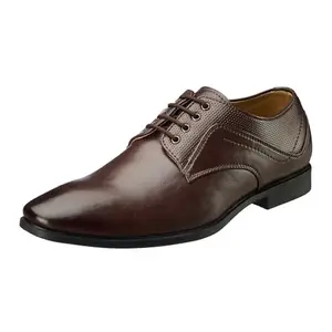 Duke Men's UrbanCraft Derbys | Classic & Stylish Dress Shoes for Office, Business, and Special Occasions | Comfortable & Durable Men's Footwear Brown