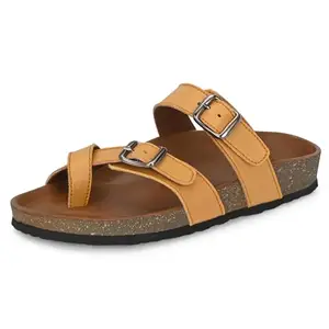Centrino Women’s Berkin-Style Slip-On Sandals | Open Toe Design | Soft PU Footbed | Lightweight & Comfortable | Arch Support | On-Grip Sole | Casual Outdoor Wear (7693)