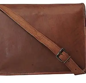 Znt Bags, Genuine Leather Laptop Messenger Bag for Men & Boys