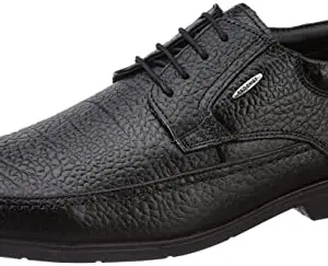Red Chief Mens Leather Shoe_RC3816 Black Formal Shoe - 8 UK (RC3816 001)