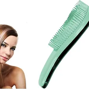 Ekan Detangling Brush Reduces Hair Damage And Curly Hair Suitable For All Hair Type Detangle Wet Or Dry Hair With No Pain For Women Men Kids (Color May Vary 1 Pcs)