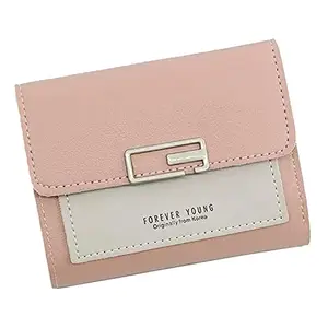 Prachit Women's Leather Stylish Small Ladies Wallet with Pocket, Multiple Card Holders, Pocket Wallet for Ladies and Girls