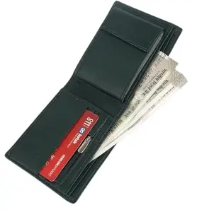 Men & Women Wallet (8 Card Slots) SPY-R-ZIPALBUM-Green_CW