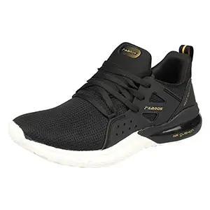 ABROS Men's Delta ASSG0147 Running Shoes -Black/Gold -6UK