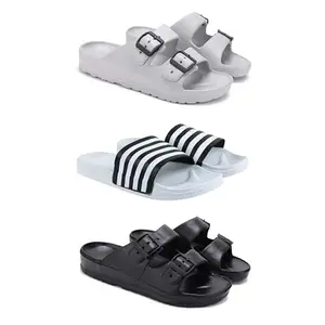 DRACKFOOTsandal for Men's,slip-ons, casaul sandals for Men'sGR-SAN-(3-COMBO)-3114-3026-3115-6