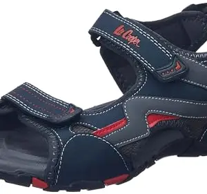 Lee Cooper Men's LC5107E Leather Sandals_Navy_11UK