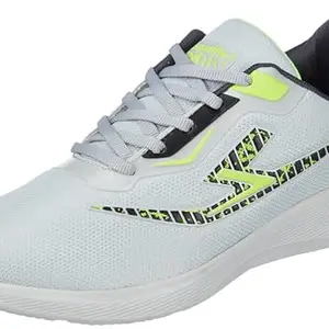 Aqualite Men Dunhill Shoes, L.Grey/Black, 8 UK/India