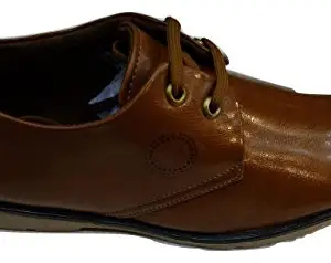 Sehgal's Redwood Plaindervy, Men's Formal Shoes Tan Size 9 No.