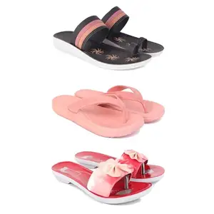 Women's Comfortable Sandal,Casual Lightweight Sandal for Everyday Wear for women'sREP-(COMBO-3)-1992-1979-1964-5-EURO-36