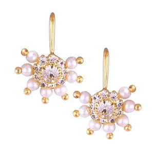 Vivastri's Premium & Elegant Shimmering Bugadi Collection For Women & Girls-VIVA1059BUGADI-WHITE