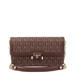 Da Milano Leather Sling Wallet for Women - Brown (10004A)