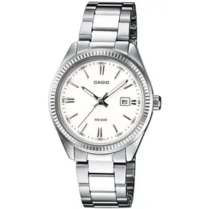 Casio Enticer Ladies LTP-1302D-7A1VDF Analog White Dial Women (A758)