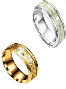 Women Combo Gold Dragon & Glow Ring (IR216)
