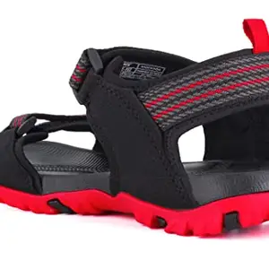 Sparx Men's Black Red Sport Sandal (SS-562)