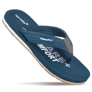 WALKAROO Men's Care Plus Comfort Flip-Flop - WE3811 Teal