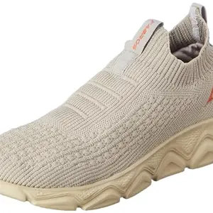 ABROS Men's Beam ASSG1361 Sports Shoes_Taupe/Rust_9UK