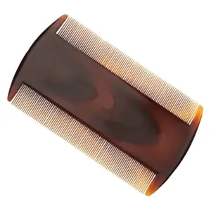 Lice and Nits Removal Comb for Women: Durable Plastic Design for Easy Hair Cleaning, Pack of 2 Combs