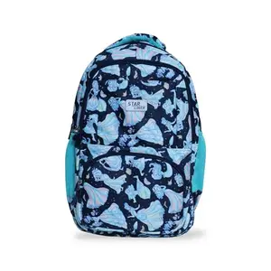 Starliner 34L School Bag for Girls, Unisex Bag, Kids, Laptop Bag, Waterproof School Bag (SKYBLUE)