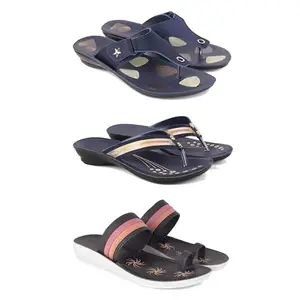 sandal for Women's,slip-ons,quality casaul sandals for Women's GRP-SAN-(3-COMBO)-1973-1957-1992-8