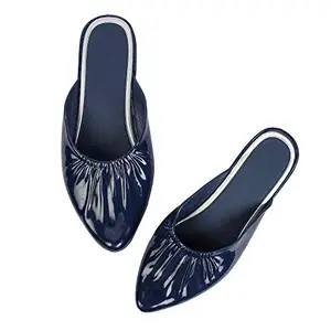 brauch Women's Blue Solid Belly