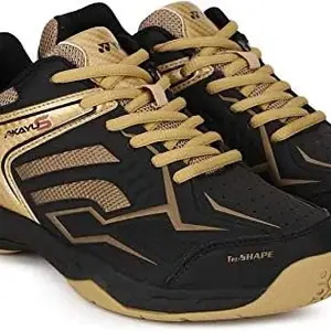 Yonex Akayu S Badminton Shoes Black/Matte Gold UK-11