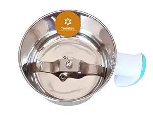 PENTASTARA -Chutney(Small) jar Compatible with Preethi Aries/Taurus/Zodiac/Zion Mixer Grinder Models-(700ml Capacity)