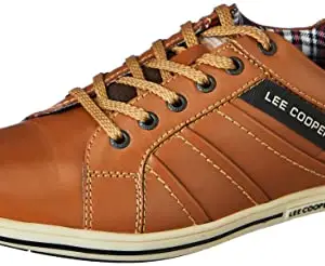 Lee Cooper Men's LC9634B2R Leather Casual Shoes_Tan_6UK