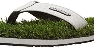 SOLETHREADS GRASS FAB | Natural | Textured Grass | Turf | Soft | Comfortable | Durable | Flip Flops for Men| UK 11|GREEN