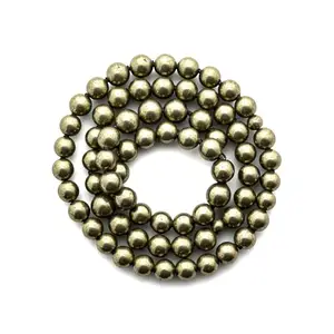 Energised Golden Pyrite Crystal Necklace