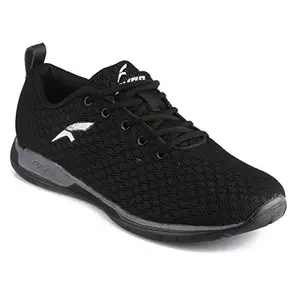 FURO Black/White Running Shoes for Men WB10005 F013