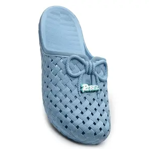 SOLETHREADS RADIANT Slides for Women|Comfortable|Lightweight|Stylish|Fashionable|Breathable|Premium Slippers for Women|AQUA|UK 8