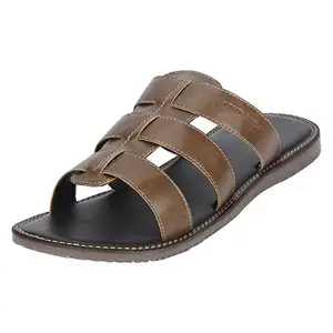 Red Tape Men's BCE005 Brown Sandals-6 Kids UK (BCE0052-6)