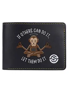 SCHARF Printed Vegan Leather Wallet for Men