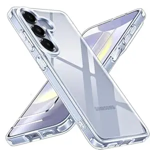 keeshar ClearShield Transparent Back Cover for Samsung Galaxy S26 5G, Hybrid PC & TPU Shockproof Design, 360 Degree Protection Crystal Clear Case, Anti-Scratch Armor Mobile Phone Cover
