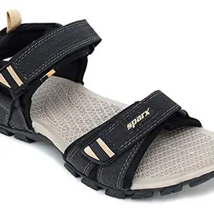 Sparx Men's Black Beige Sport Sandal (SS-481)