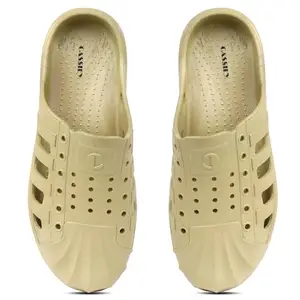 CASSIEY Women's Slip On Clogs Sandal | Comfortable & Lightweight| Indoor & Outdoor Casual Sports Mules Women's and Girl's- Dark Green 7 UK